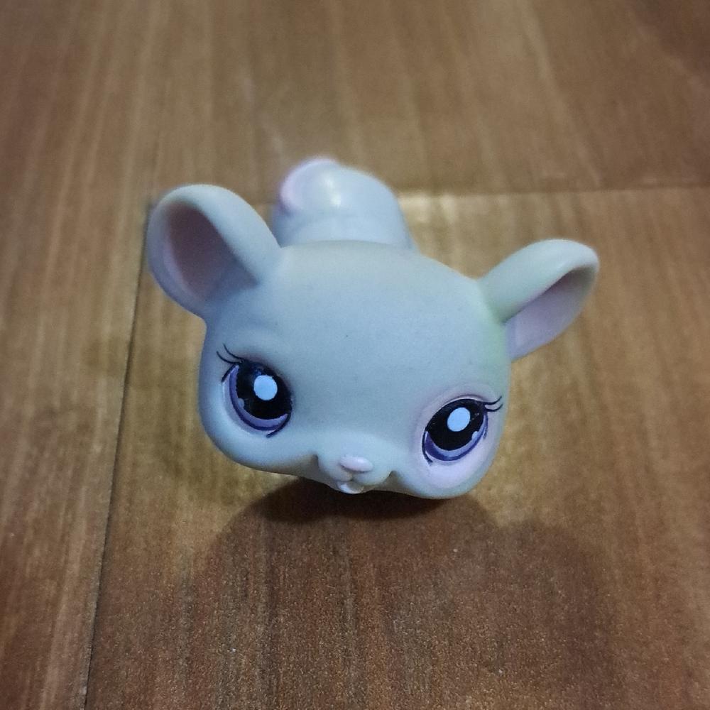 Littlest Pet Shop #1384 Grey Mouse